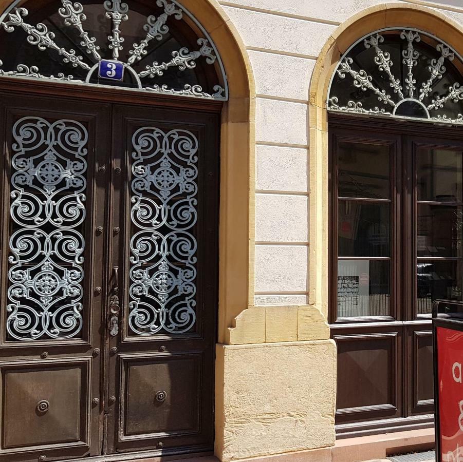 Ferienwohnung Le Voltaire Colmar Centre Exterior foto